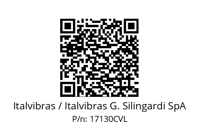   Italvibras / Italvibras G. Silingardi SpA 17130CVL