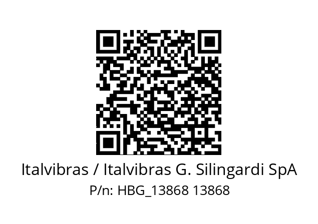   Italvibras / Italvibras G. Silingardi SpA HBG_13868 13868