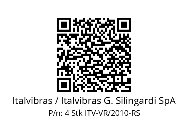   Italvibras / Italvibras G. Silingardi SpA 4 Stk ITV-VR/2010-RS