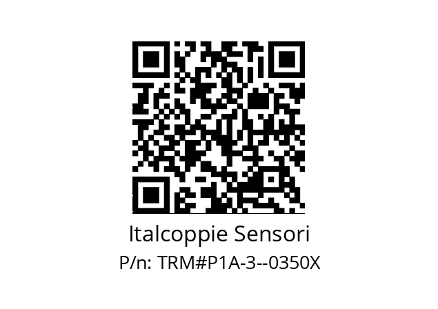   Italcoppie Sensori TRM#P1A-3--0350X