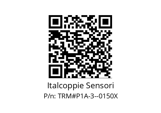   Italcoppie Sensori TRM#P1A-3--0150X