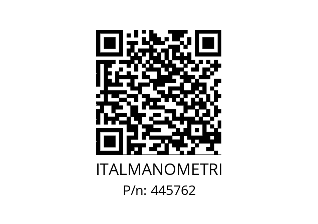   ITALMANOMETRI 445762