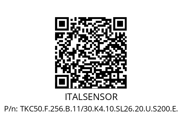 Absolute encoder  ITALSENSOR TKC50.F.256.B.11/30.K4.10.SL26.20.U.S200.E.