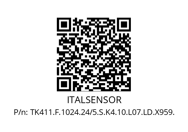   ITALSENSOR TK411.F.1024.24/5.S.K4.10.L07.LD.X959.