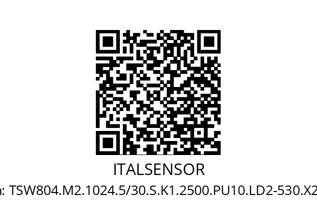   ITALSENSOR TSW804.M2.1024.5/30.S.K1.2500.PU10.LD2-530.X260.