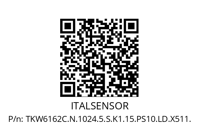   ITALSENSOR TKW6162C.N.1024.5.S.K1.15.PS10.LD.X511.