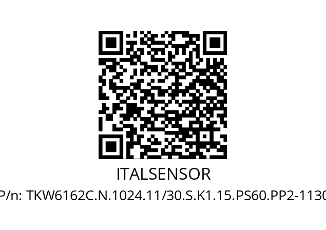   ITALSENSOR TKW6162C.N.1024.11/30.S.K1.15.PS60.PP2-1130