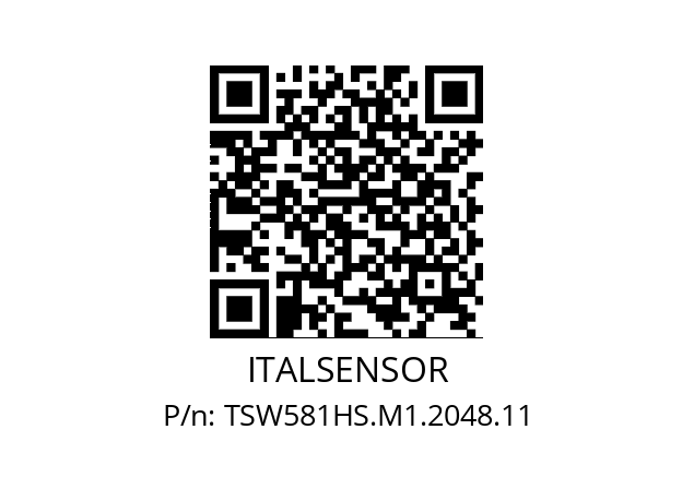   ITALSENSOR TSW581HS.M1.2048.11