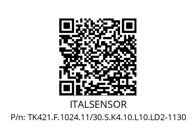   ITALSENSOR TK421.F.1024.11/30.S.K4.10.L10.LD2-1130