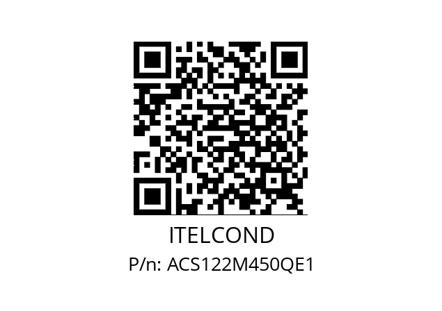   ITELCOND ACS122M450QE1