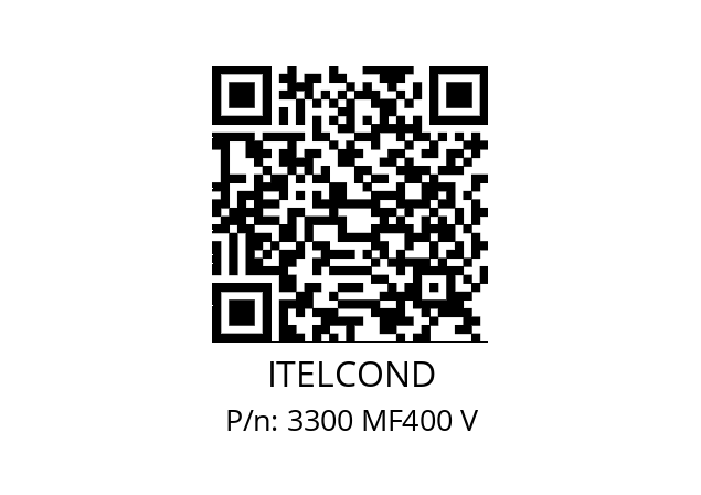   ITELCOND 3300 MF400 V