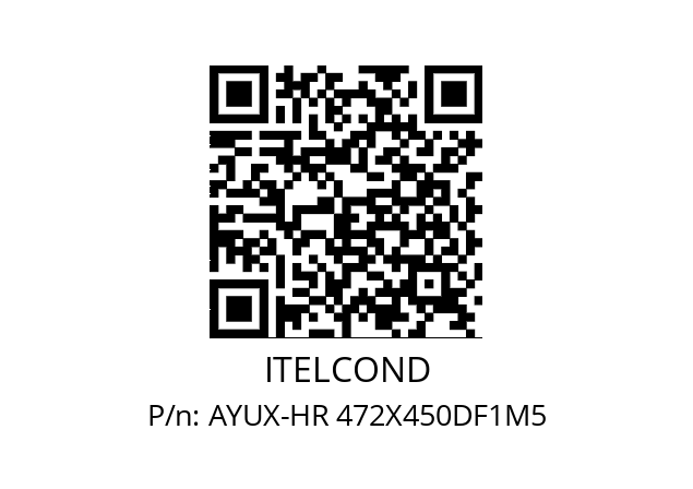   ITELCOND AYUX-HR 472X450DF1M5