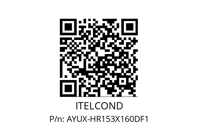   ITELCOND AYUX-HR153X160DF1