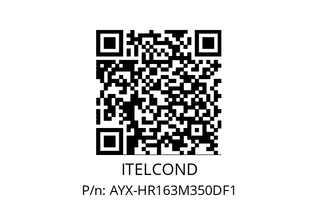   ITELCOND AYX-HR163M350DF1