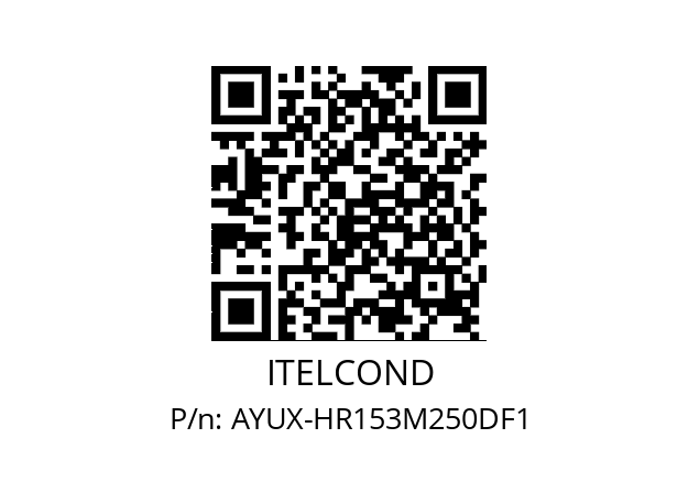   ITELCOND AYUX-HR153M250DF1