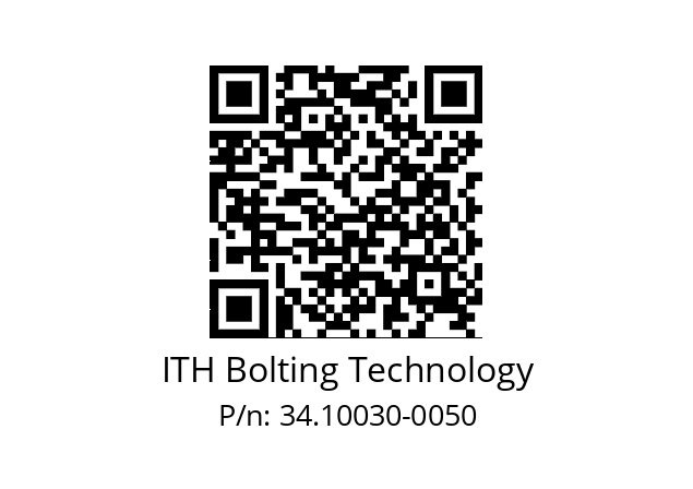   ITH Bolting Technology 34.10030-0050