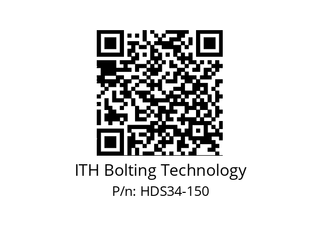   ITH Bolting Technology HDS34-150