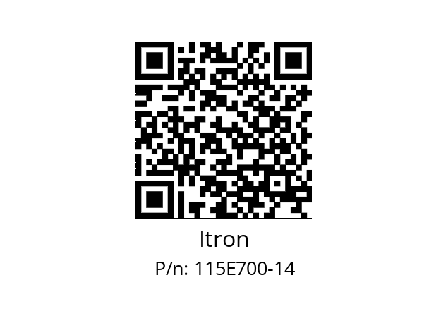   Itron 115E700-14