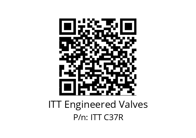   ITT Engineered Valves ITT C37R