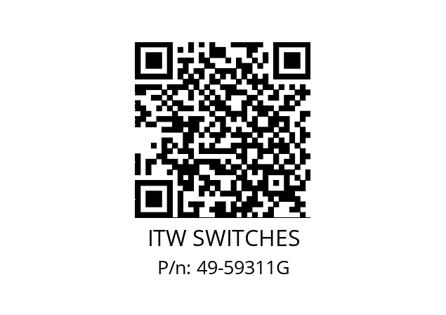   ITW SWITCHES 49-59311G