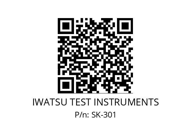   IWATSU TEST INSTRUMENTS SK-301