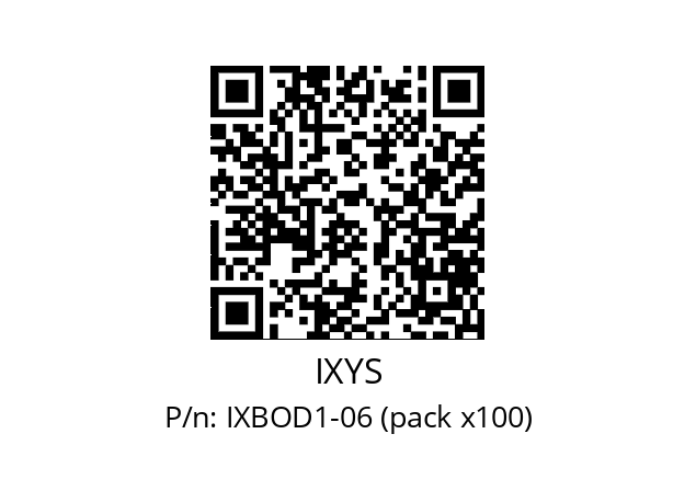   IXYS IXBOD1-06 (pack x100)