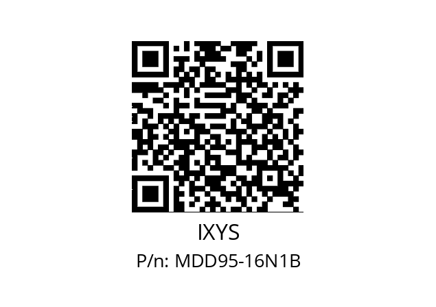   IXYS MDD95-16N1B