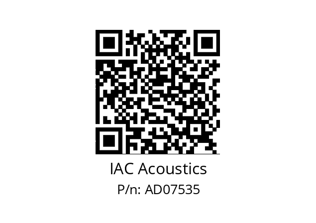   IAC Acoustics AD07535