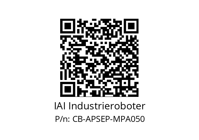   IAI Industrieroboter CB-APSEP-MPA050