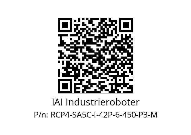   IAI Industrieroboter RCP4-SA5C-I-42P-6-450-P3-M