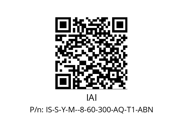   IAI IS-S-Y-M--8-60-300-AQ-T1-ABN