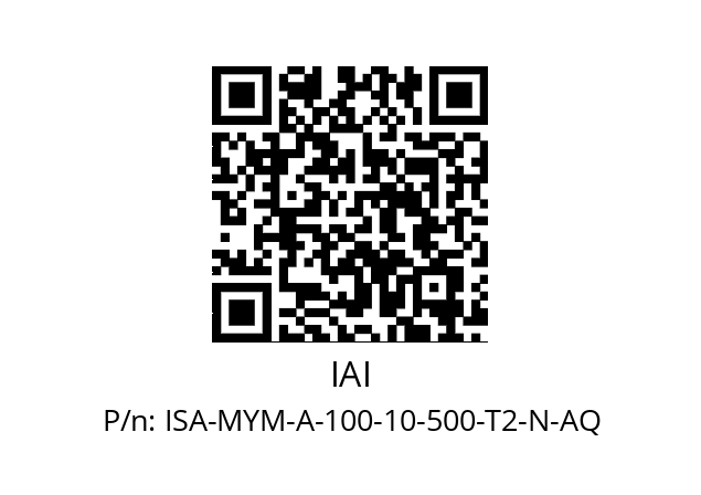   IAI ISA-MYM-A-100-10-500-T2-N-AQ