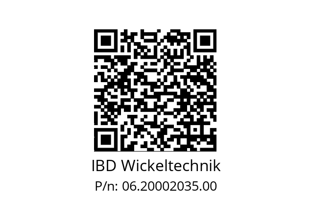  CX.20002035 IBD Wickeltechnik 06.20002035.00