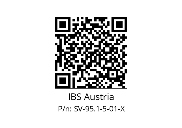   IBS Austria SV-95.1-5-01-X