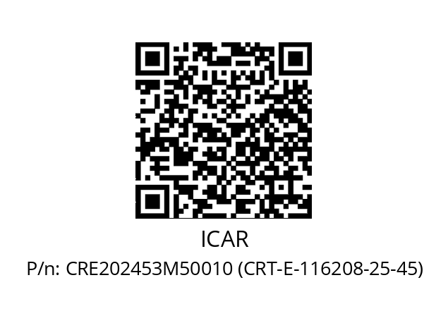   ICAR CRE202453M50010 (CRT-E-116208-25-45)