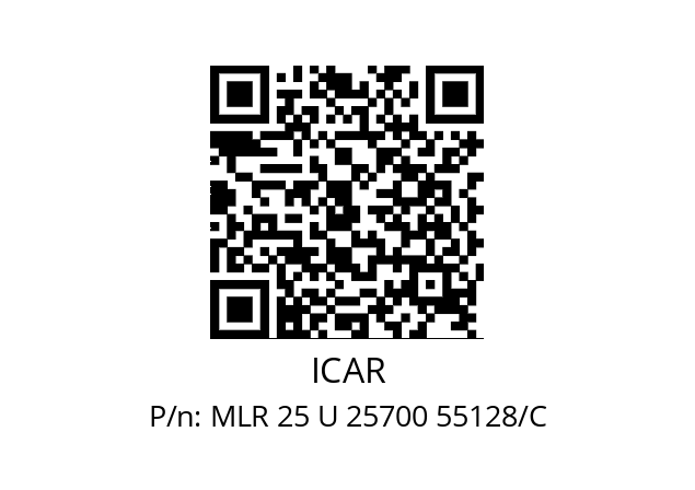   ICAR MLR 25 U 25700 55128/C