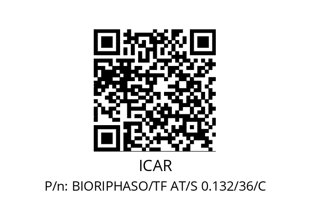   ICAR BIORIPHASO/TF AT/S 0.132/36/C