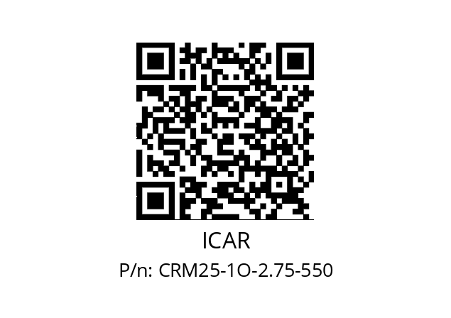   ICAR CRM25-1O-2.75-550