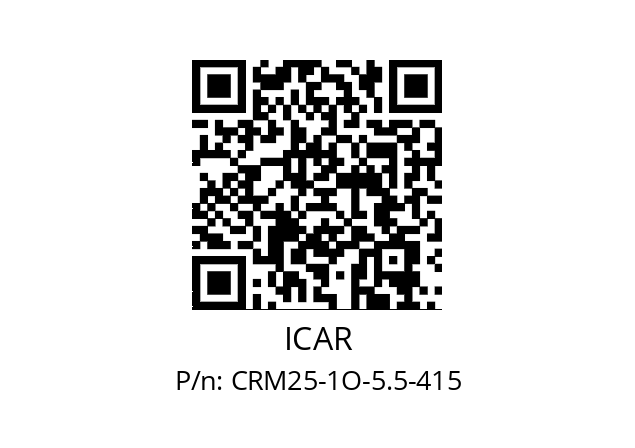   ICAR CRM25-1O-5.5-415