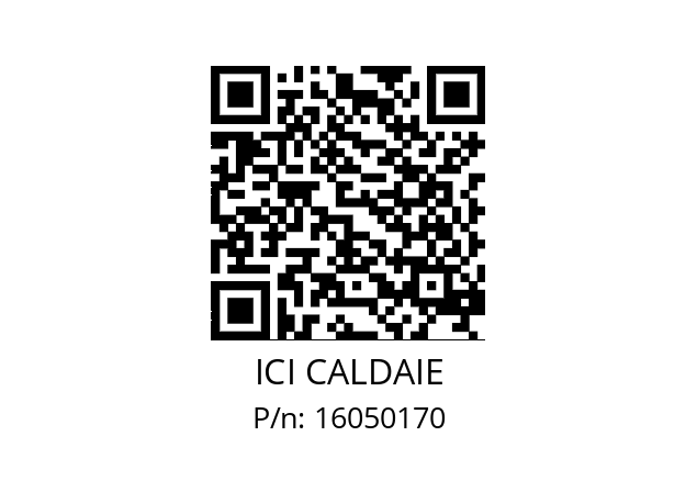   ICI CALDAIE 16050170