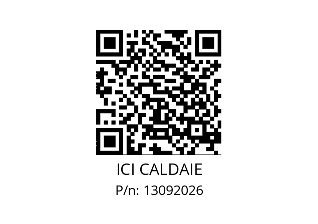   ICI CALDAIE 13092026