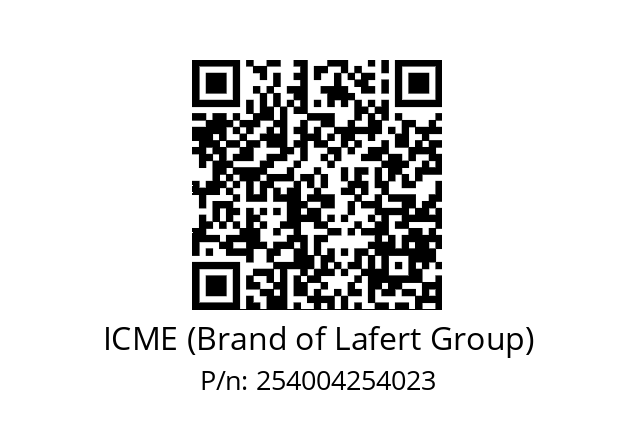   ICME (Brand of Lafert Group) 254004254023