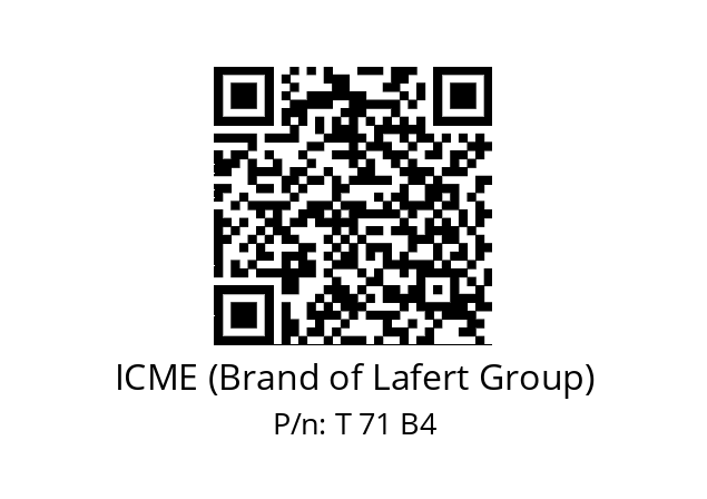   ICME (Brand of Lafert Group) T 71 B4