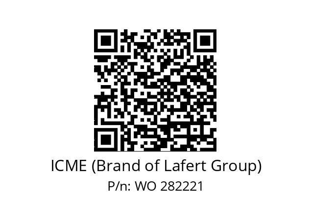   ICME (Brand of Lafert Group) WO 282221