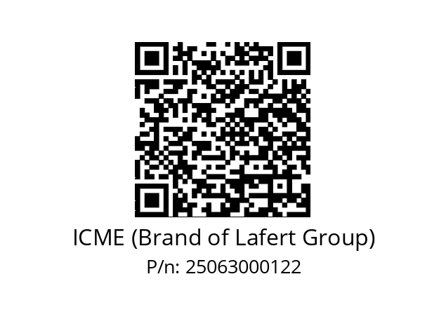   ICME (Brand of Lafert Group) 25063000122