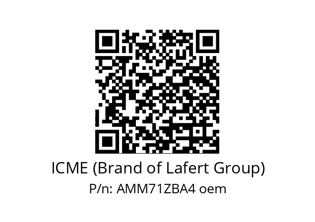   ICME (Brand of Lafert Group) AMM71ZBA4 oem