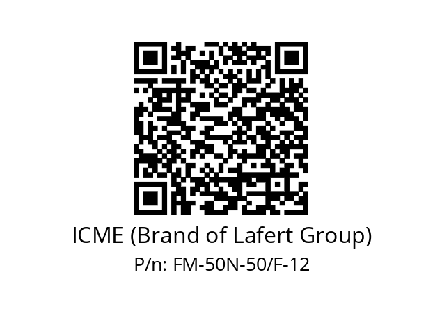   ICME (Brand of Lafert Group) FM-50N-50/F-12