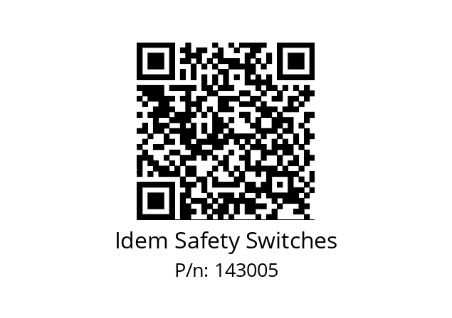   Idem Safety Switches 143005