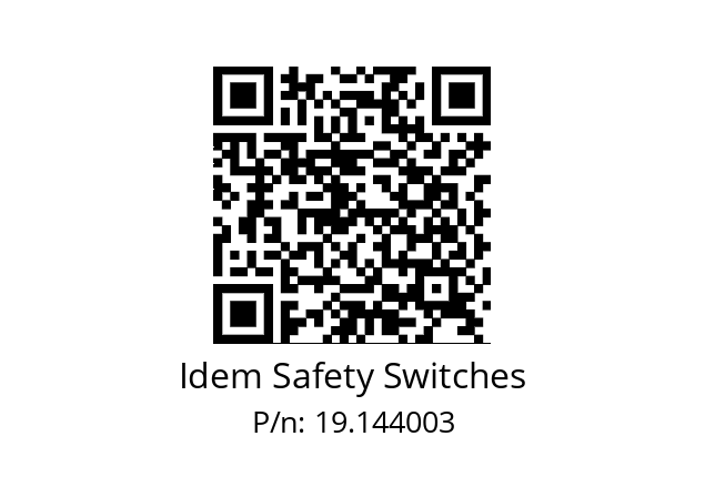   Idem Safety Switches 19.144003