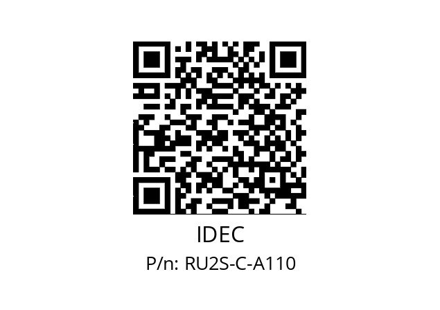   IDEC RU2S-C-A110